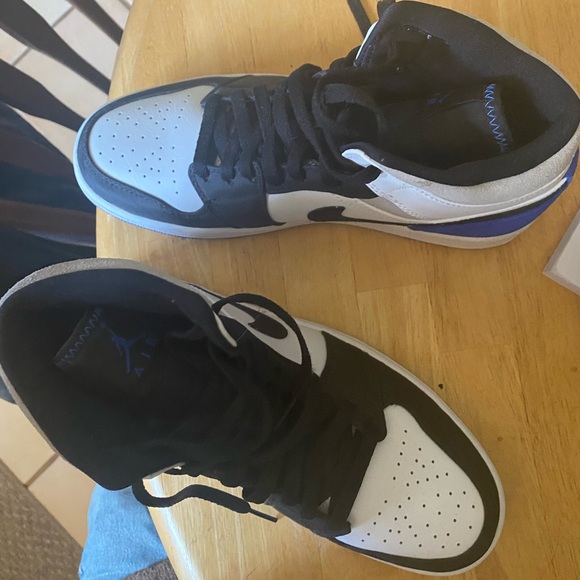 Air Jordan 1 Mid SE / Union Royal Blue - like new - Picture 3 of 9